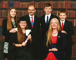 Graduation Family Portrait